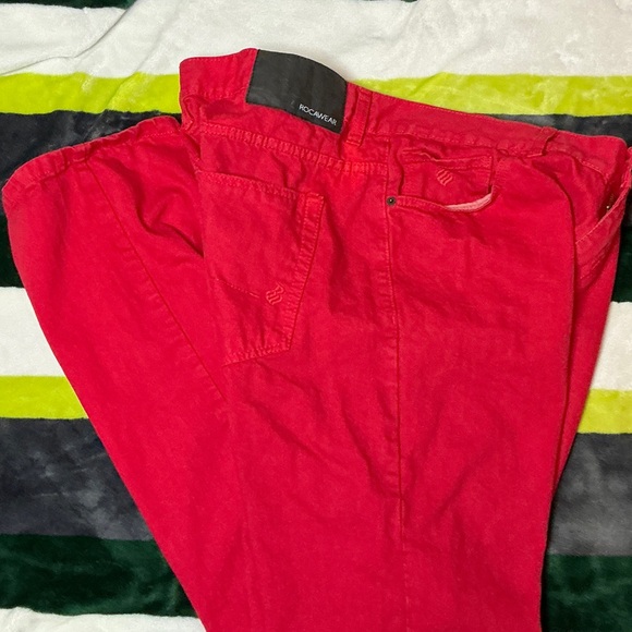 Rocawear Red Straight Men's Jeans. Size 38 - Picture 7 of 9